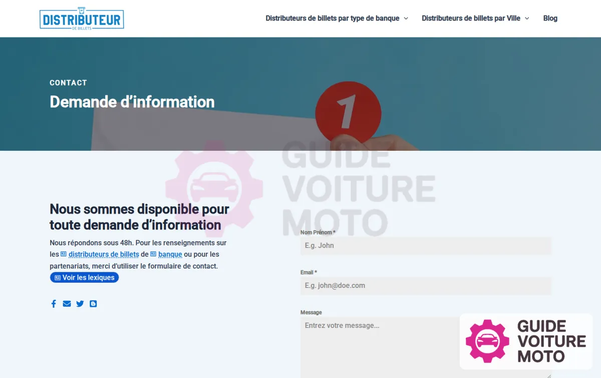 Capture : Contact » Distributeur de billets